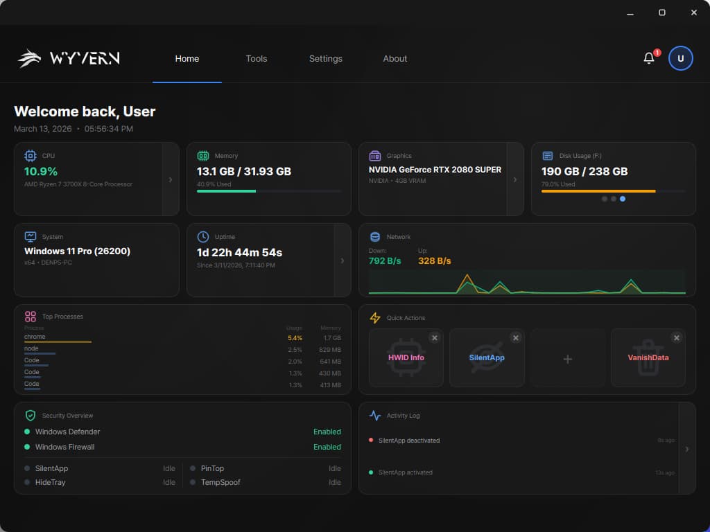 dashboard